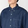 モデル：178cm / 着用サイズ：XL JEMORGAN JEMORGAN Denim Button Down L/S Shirts画像4