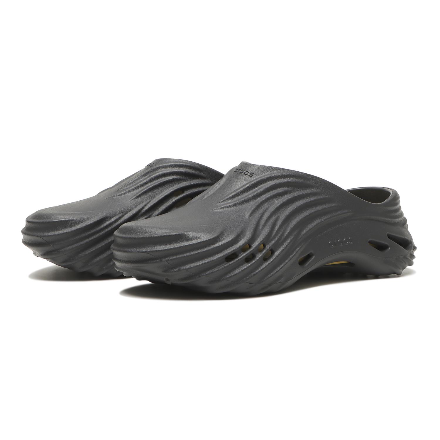 [CROCS] サンダル ECO WAVE ブラック crocs】 クロックス ECHO WAVE エコー ウェーブ 210521-0LD