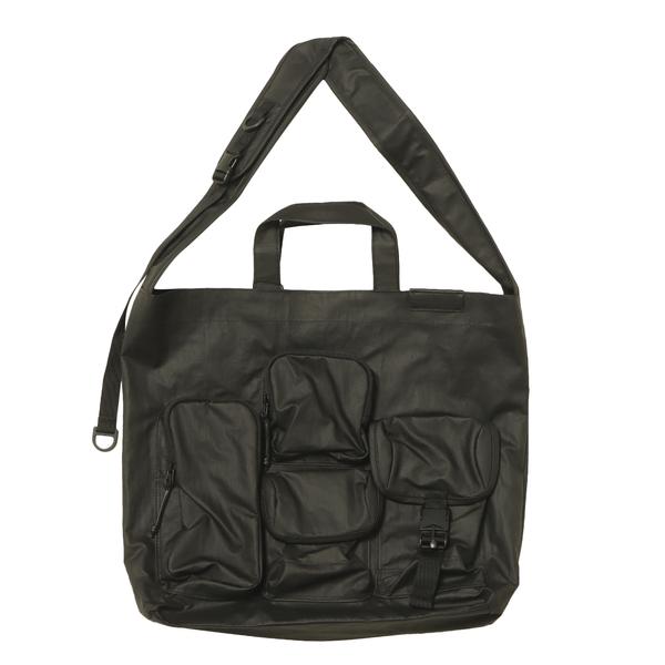 BAICYCLON by bagjack マルチポケット 2ウェイ トートバッグ (ミディアム) ブラック F