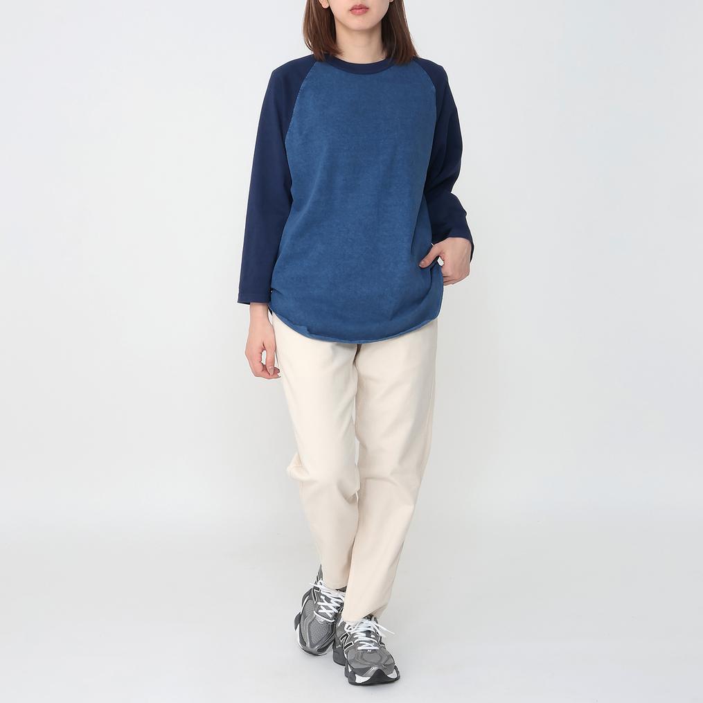  WALLA WALLA SPORT WALLA WALLA SPORT Pigment Dye Baseball Tee 2Tone画像2