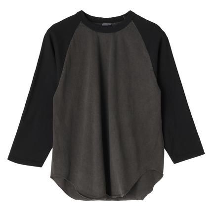 WALLA WALLA SPORT ピグメントダイベースボールティー2トーン