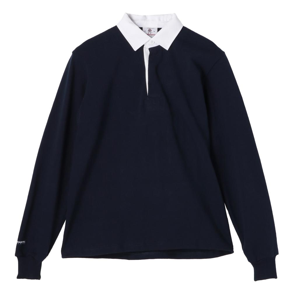  BARBARIAN BARBARIAN Rugby Shirt L/S Solid画像1