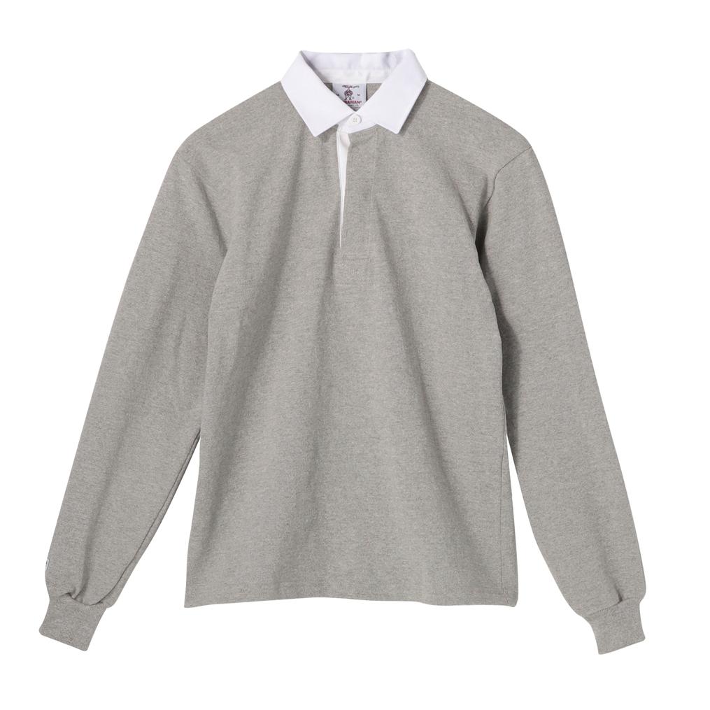  BARBARIAN BARBARIAN Rugby Shirt L/S Solid画像1