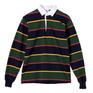  BARBARIAN BARBARIAN Rugby Shirt L/S Alternating Stripe画像1