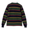  BARBARIAN BARBARIAN Rugby Shirt L/S Alternating Stripe画像3