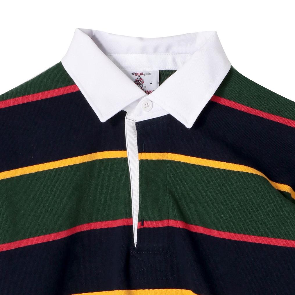  BARBARIAN BARBARIAN Rugby Shirt L/S Alternating Stripe画像2