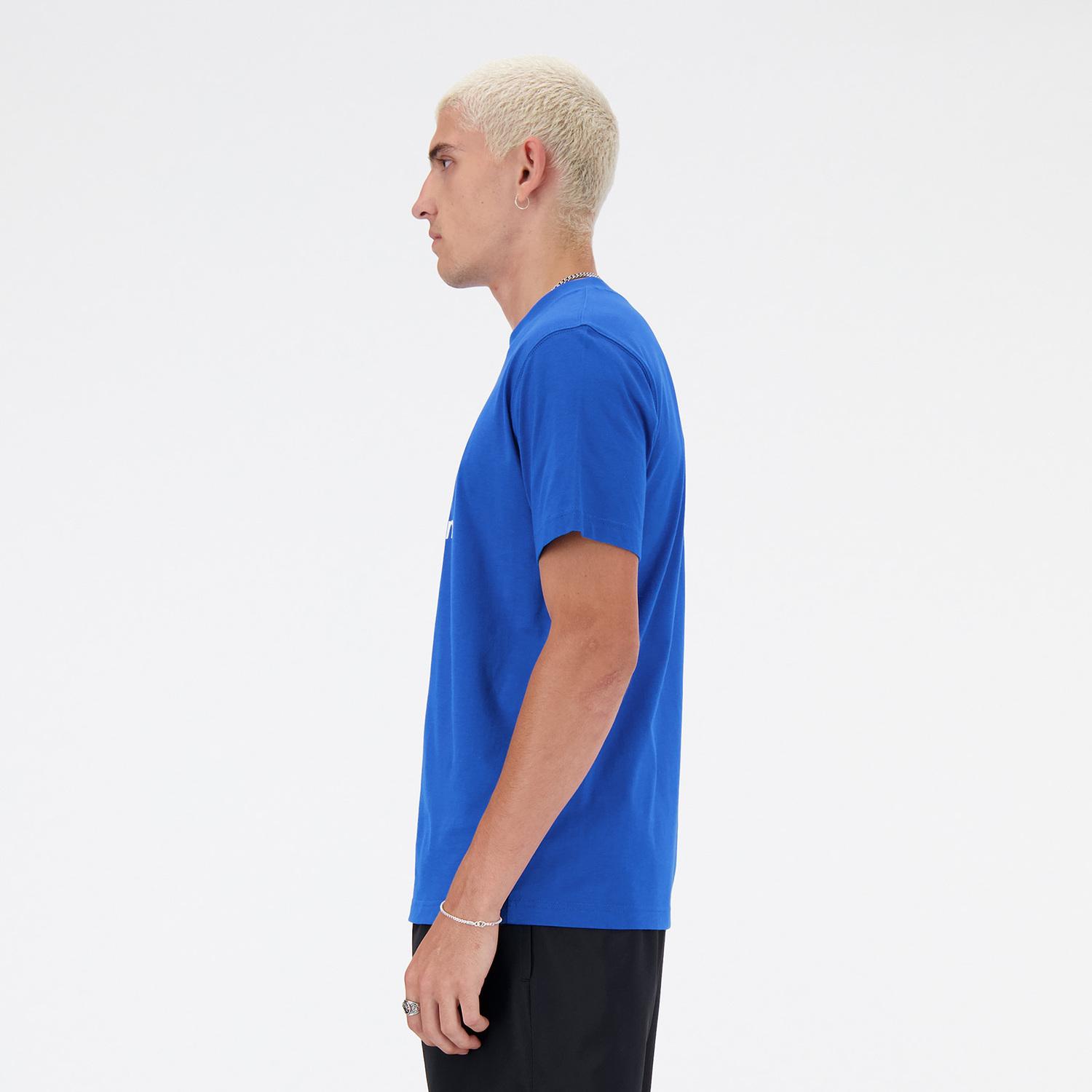 New Balance】 ニューバランス M NB Stacked Logo Tシャツ ショート