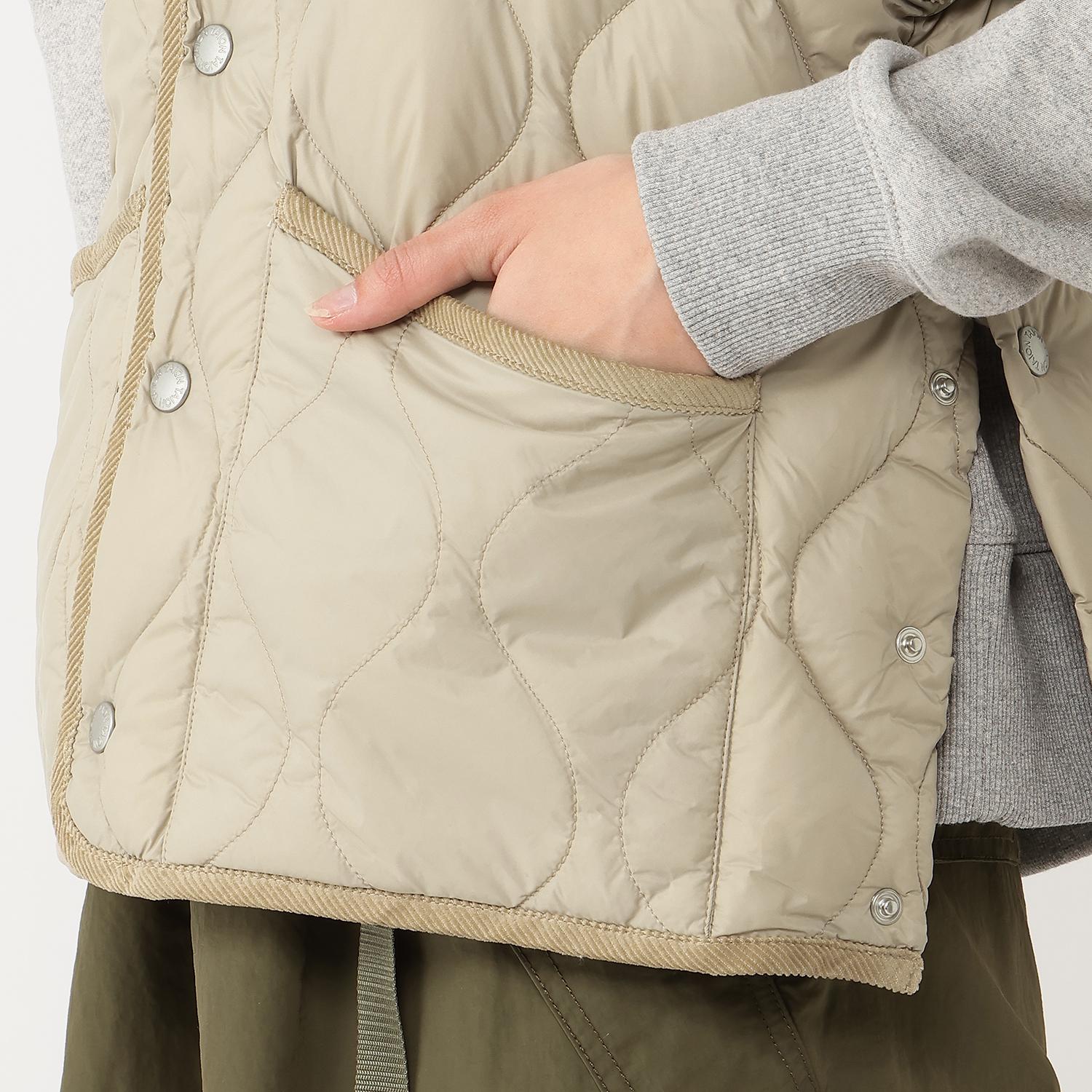 TAION TAION W's Hyoutan Quilt Down Vest OSHMAN'S SMU｜OSHMAN'S