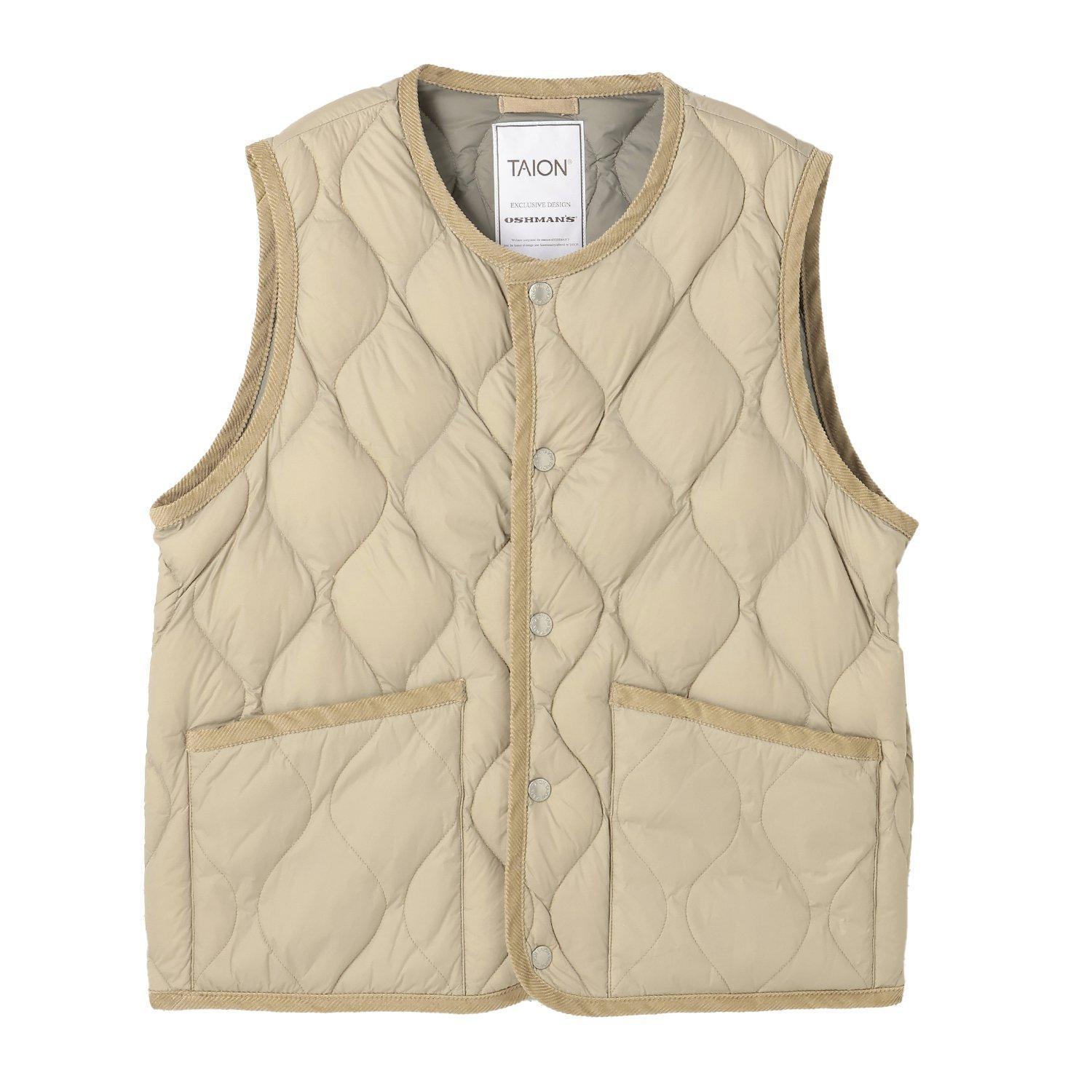 TAION TAION W's Hyoutan Quilt Down Vest OSHMAN'S SMU｜OSHMAN'S