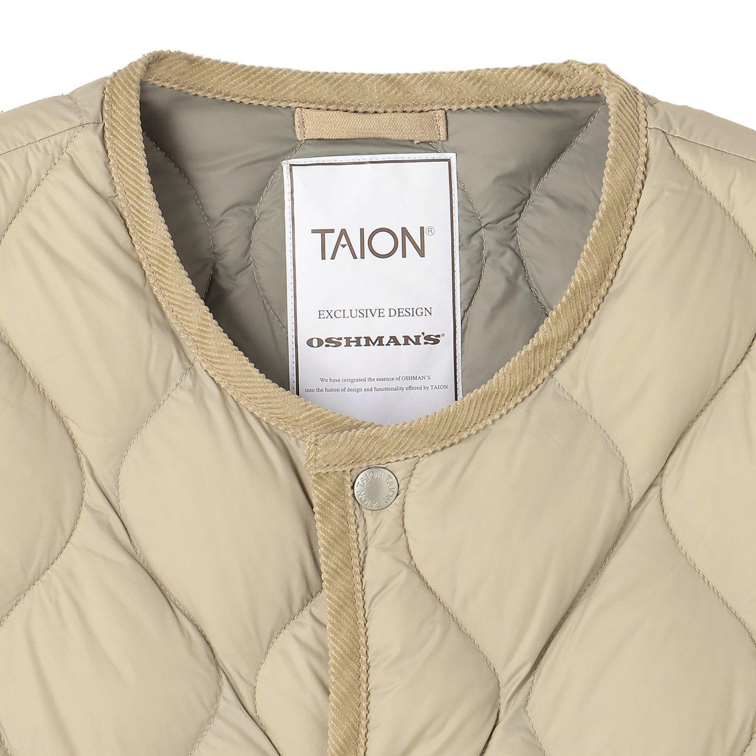 TAION TAION W's Hyoutan Quilt Down Vest OSHMAN'S SMU｜OSHMAN'S