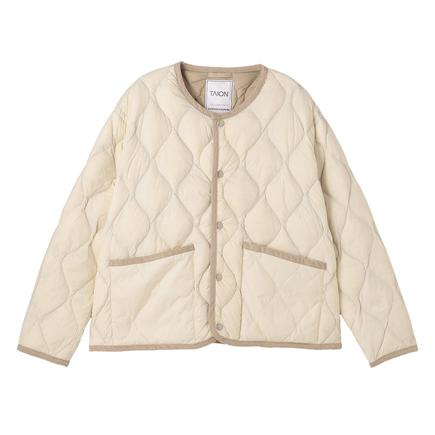 TAION ウィメンズヒョウタンキルトダウンジャケット オッシュマンズ