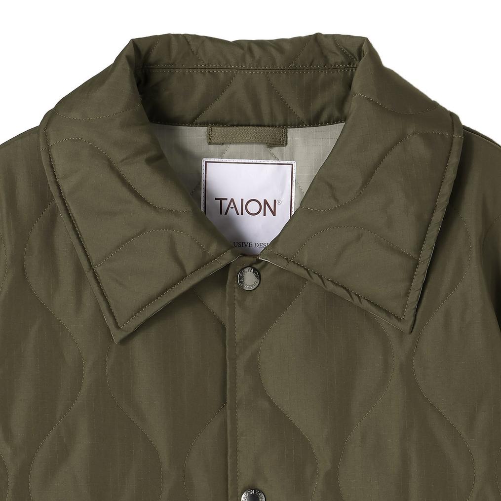 TAION TAION A-Line Down Mid Coat OSHMAN'S SMU画像2