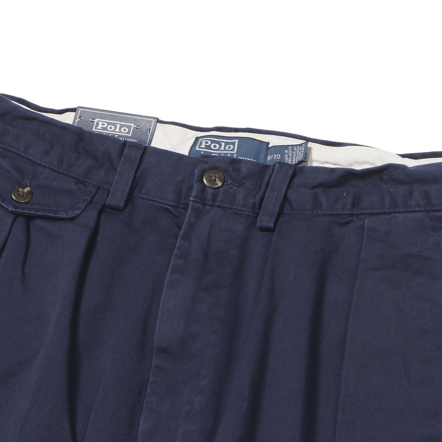  POLO RALPH LAUREN RELAX FIT PLEATED CHINO PANTS画像2