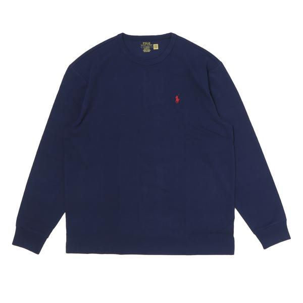 POLO RALPH LAUREN クラシック フィット ヘビーウェイト ジャージー Tシャツ ブルー M