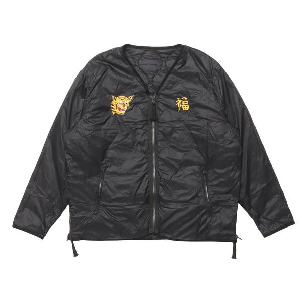 TAION ジャパンスペシャル リバーシブルベトジャン ダウンジャケット ブラック M