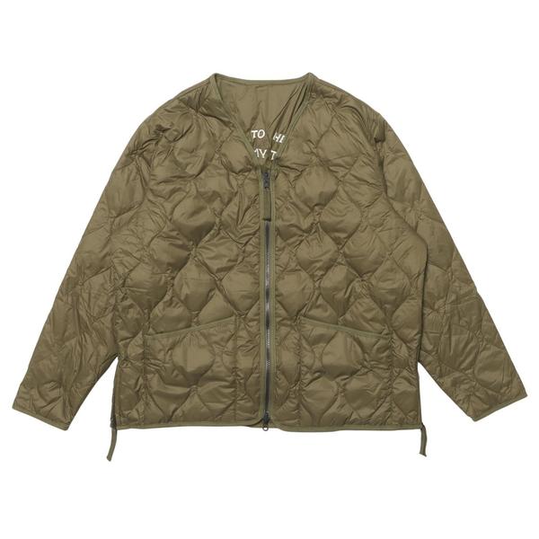 TAION ジャパンスペシャル リバーシブル ベトジャン ダウンジャケット カーキ M