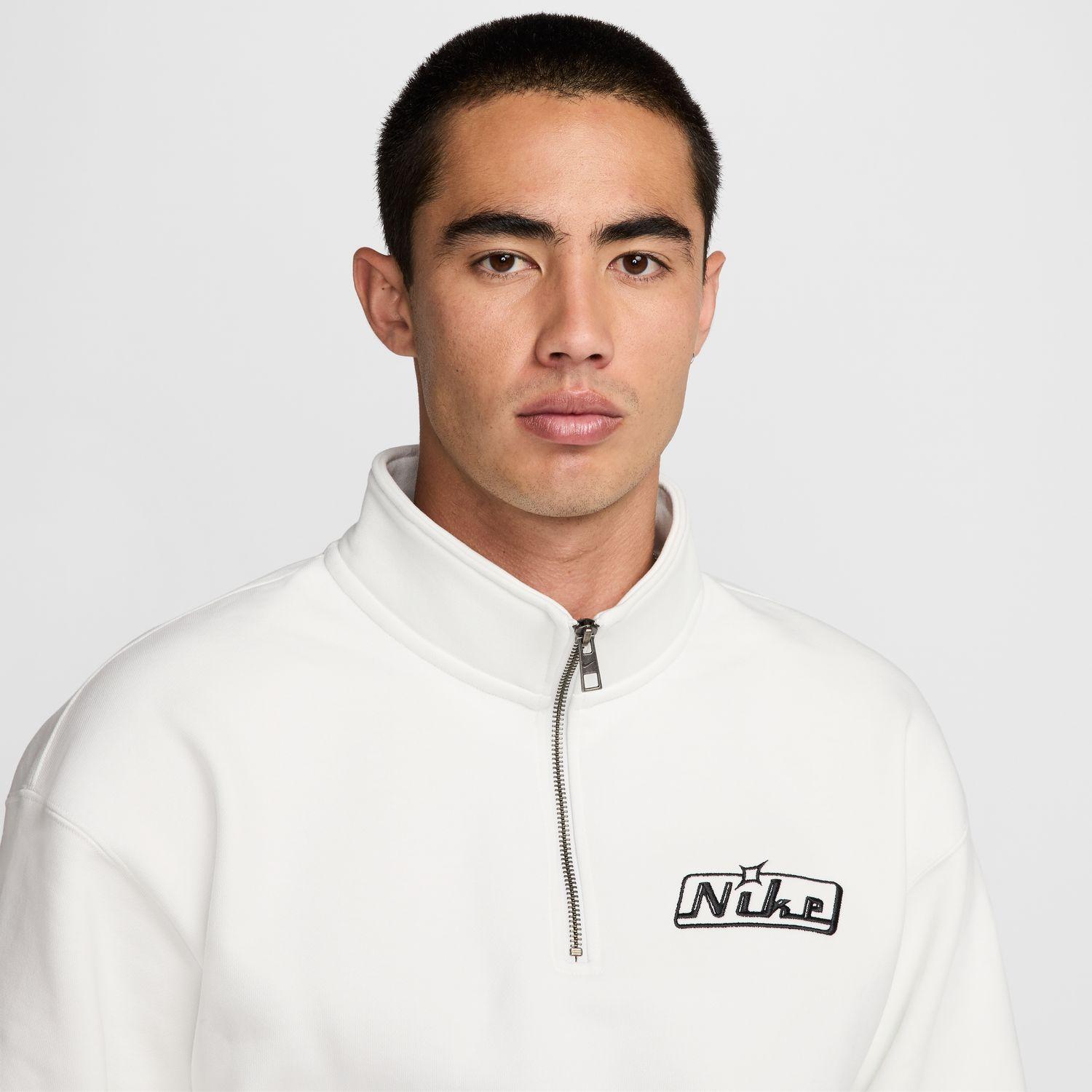 NIKE】 ナイキ M BB QZ TOP OPP1 スウェット HQ2955 121SMTWHT/BLK