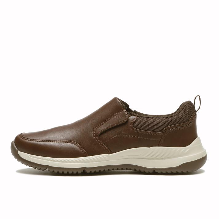 【送料無料】 【HAWKINS】 ホーキンス TR SLIP ON トラベラー スリッポン HL10300 DK.BROWN 9(27cm)