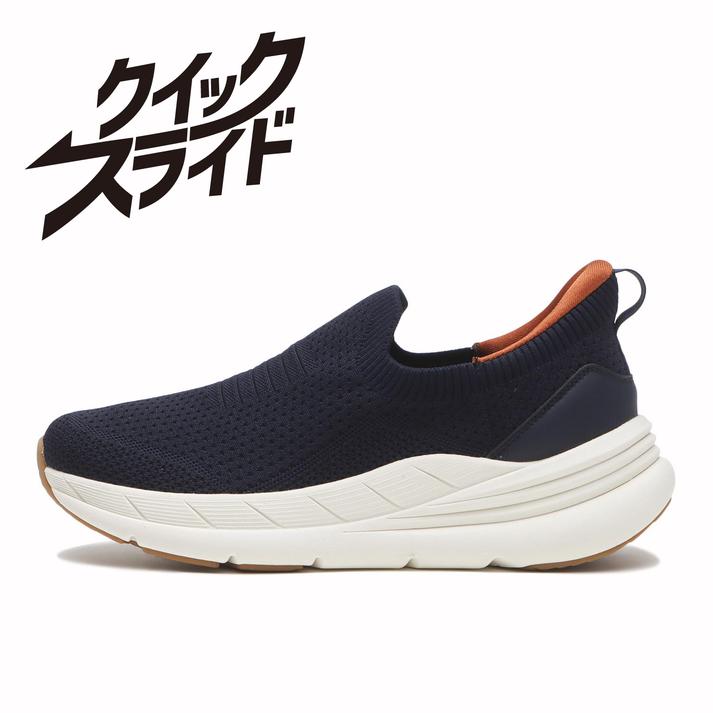 yz yABC SELECTz G[r[V[ZNg KNIT SLIP ON Xb| L0140 NAVY 7(25cm)