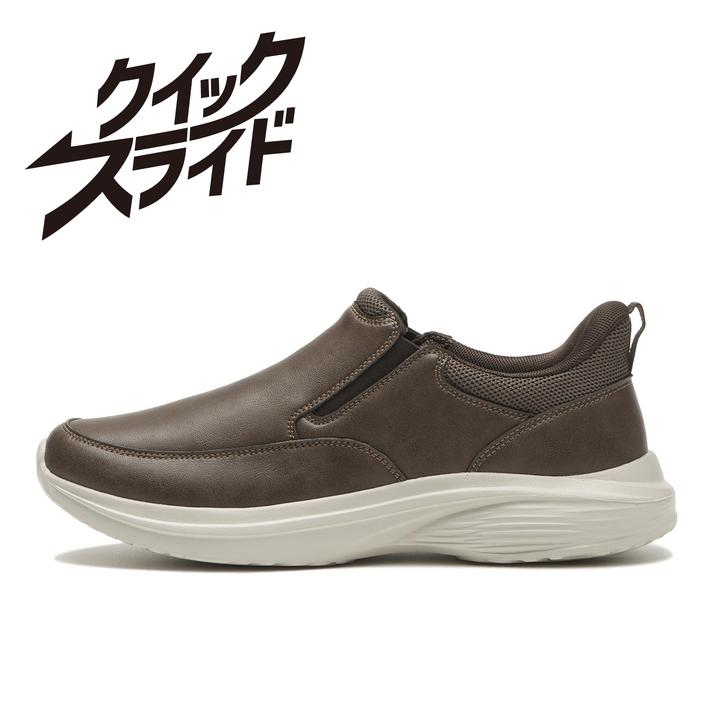 yz yABC SELECTz G[r[V[ZNg SLIP ON Xb| L0143 DK.BROWN 11(29cm)
