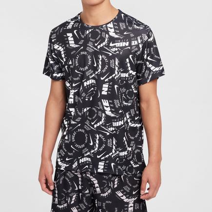 NIKE マイラー Dri-FIT ショートスリーブランニングトップ