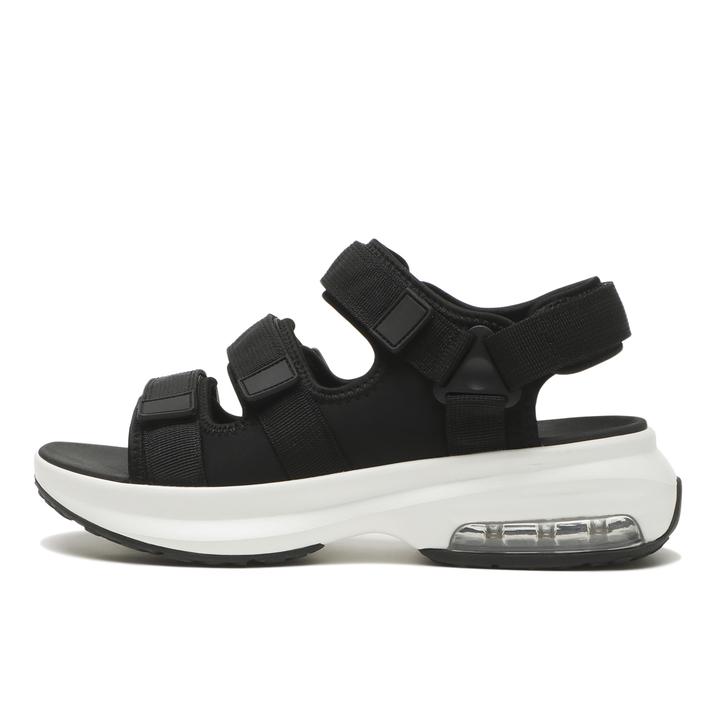 yABC SELECTz G[r[V[ZNg 3BELT SANDAL 3xgT_ S0056 BLACK/WHITE 11(29cm)