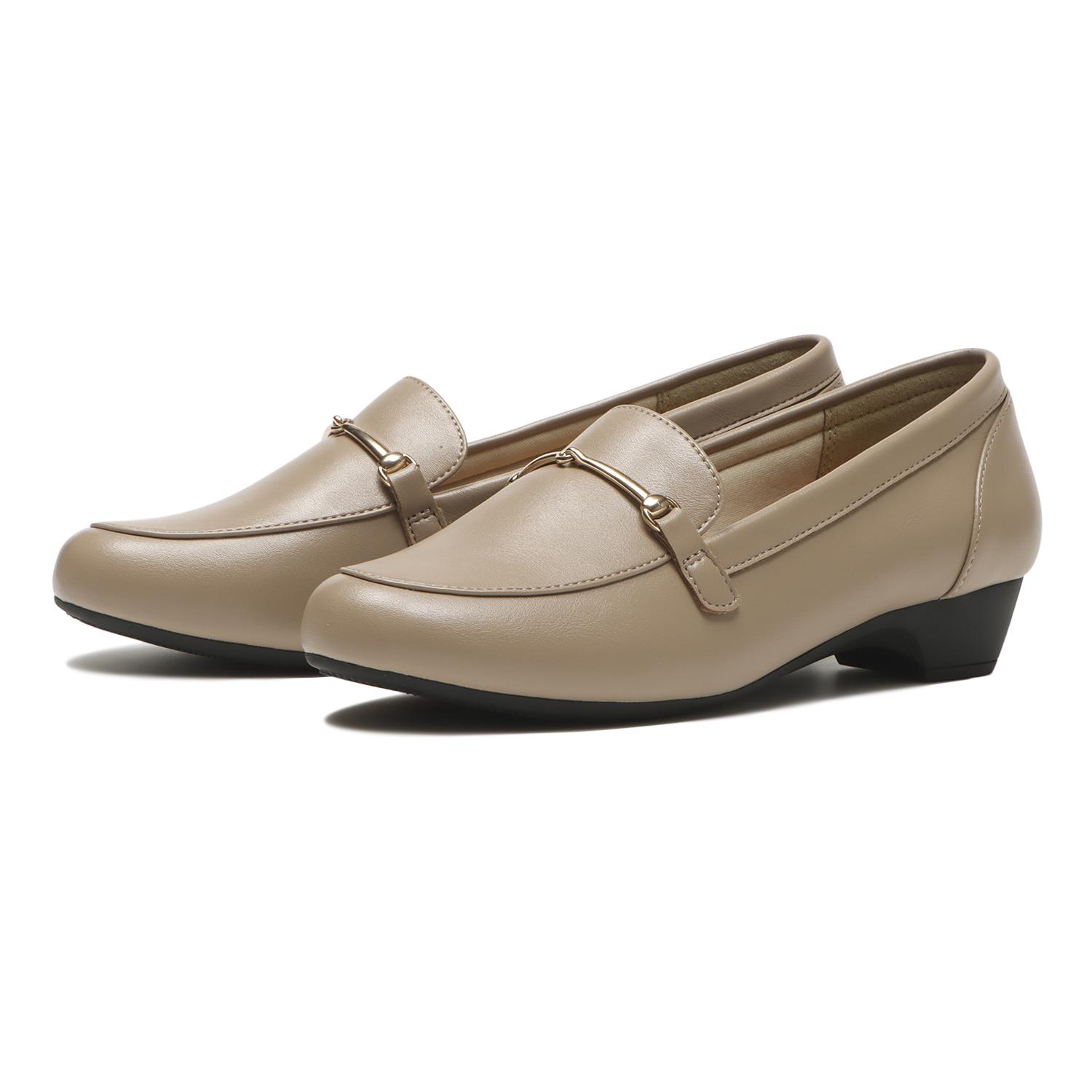 タン レディース 【ABC SELECT】 エービーシーセレクト WEDGE LOAFER 3