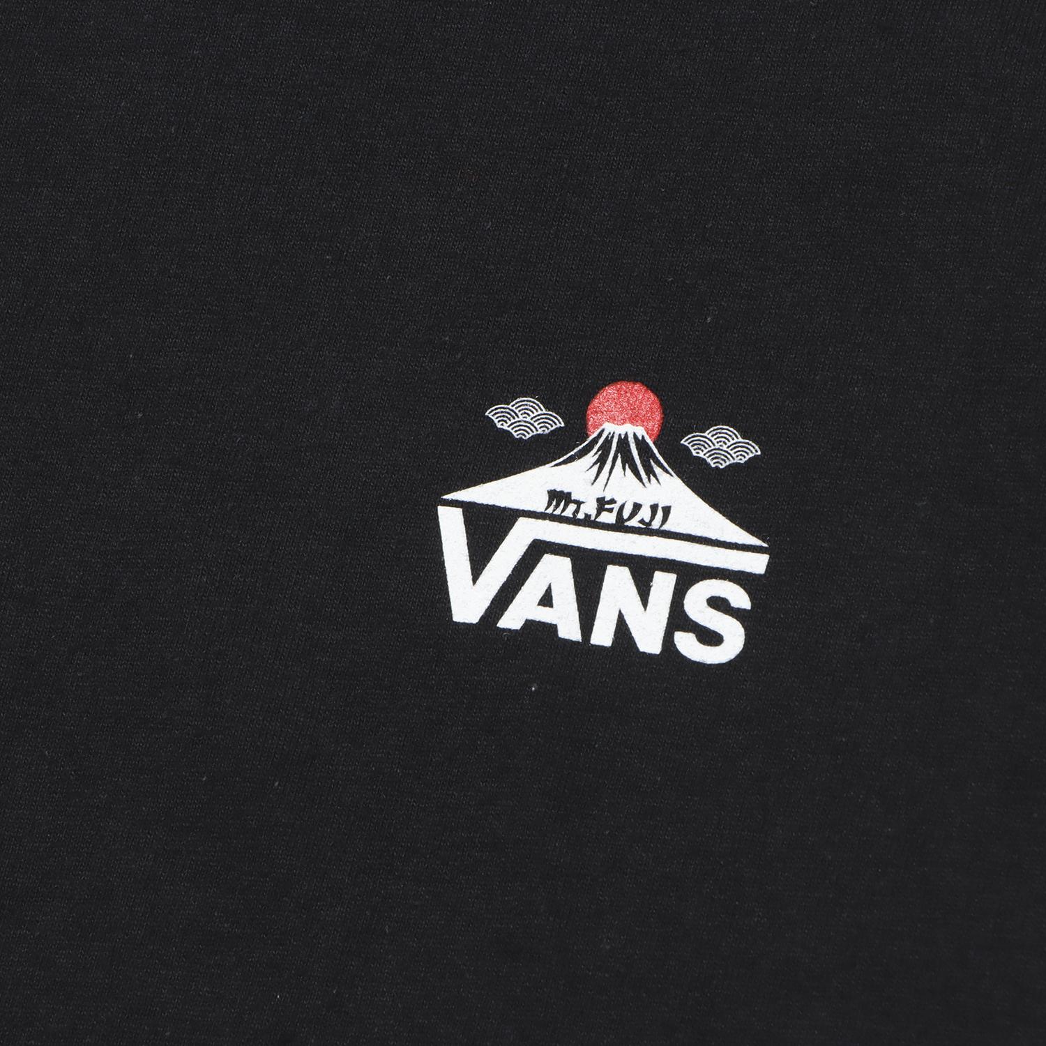 国内配送 VANS Mt.FUJI CIR SS TEE WHITE VANS VANSアパレル(WJ) ヴァンズ M Mt.FUJI CIR SS TEE ショート