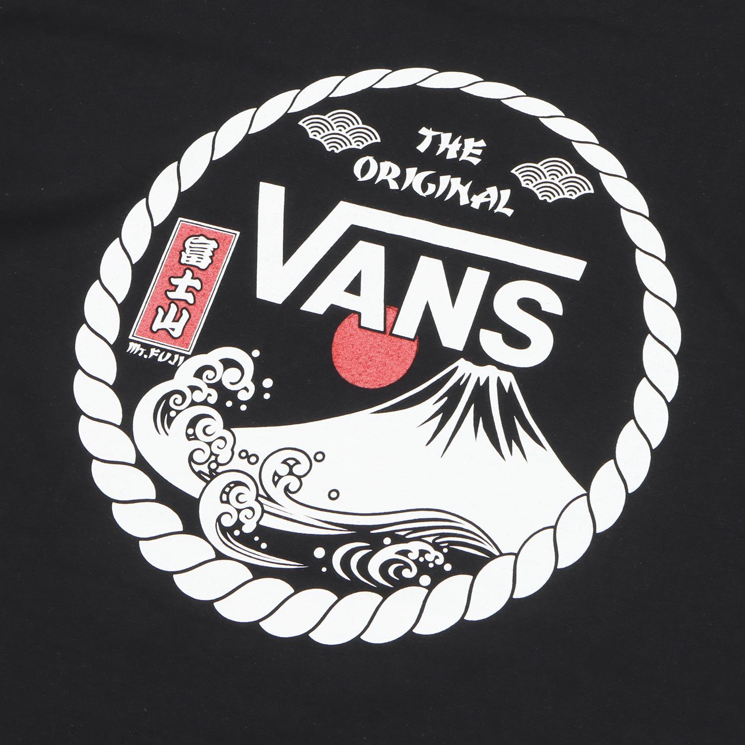 VANSアパレル(WJ)】 ヴァンズ M Mt.FUJI CIR SS TEE ショート