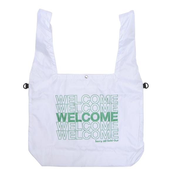 INTERBREED ウェルカム ショッピングバッグ ホワイト F
