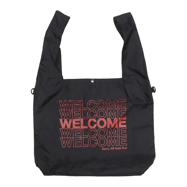 INTERBREED ウェルカム ショッピングバッグ ブラック F
