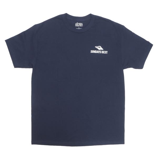 SUNDAYS BEST UFO Tシャツ ブルー S