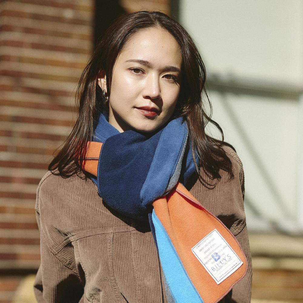 PROPS-STORE FLEECE STRIPE MUFFLER｜BILLY