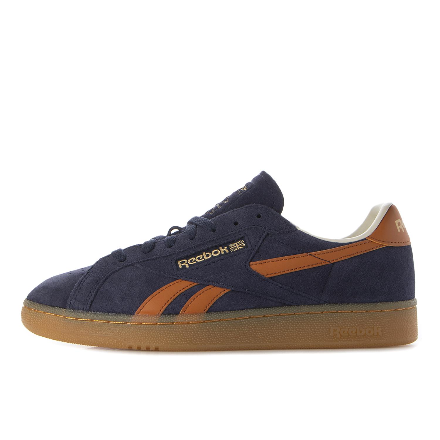 【REEBOK】CLUB C GROUNDS UK NAVY/DARKGINGER 国内発送 REEBOK】 リーボック CLUB C GROUNDS UK クラブシー グラウンズ