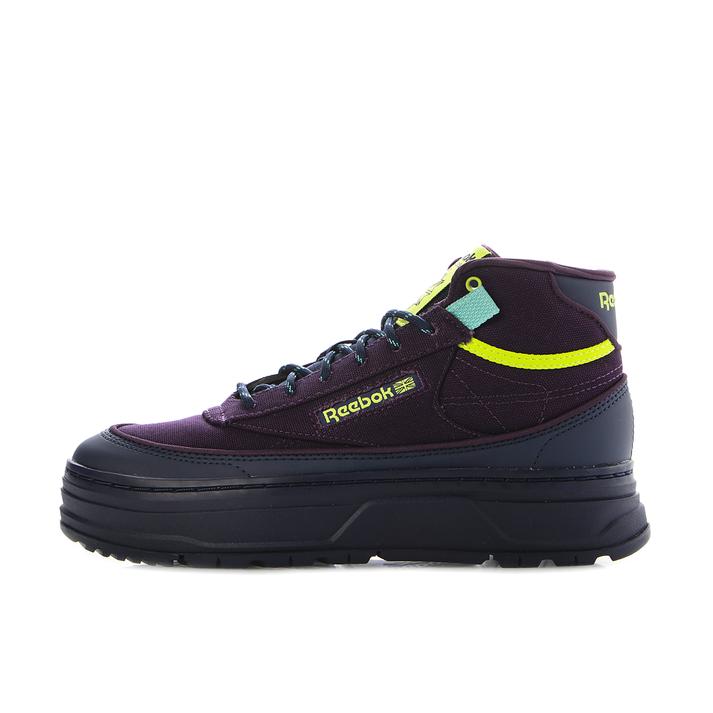 yz yREEBOKz [{bN CLUB C GEO MID NuV[ QI ~bh 100201445 NAVY/PLUM/YEW 22.5cm