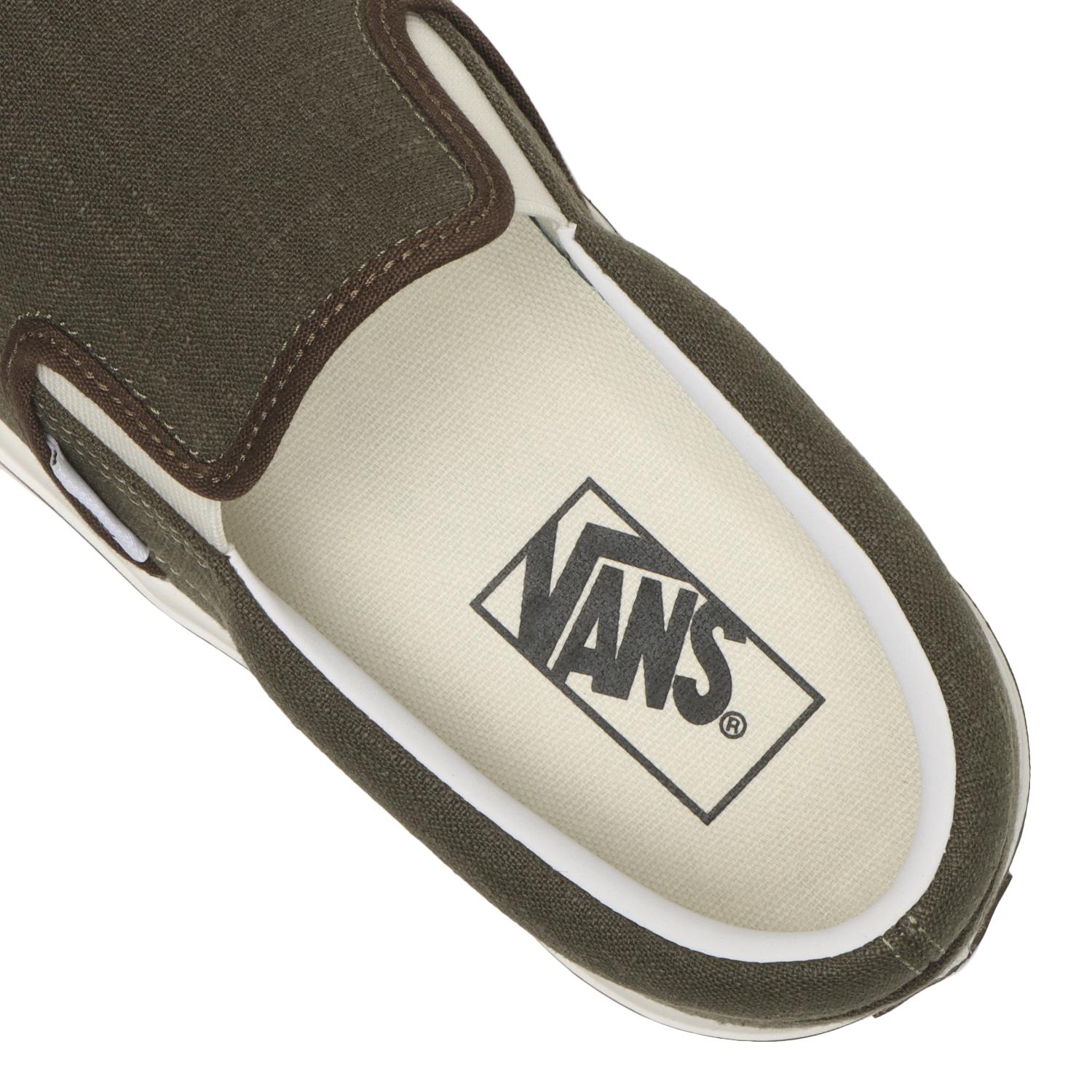 VANS】 ヴァンズ SLIP ON LITE スリッポンライト V98 LITE HEMP GREEN