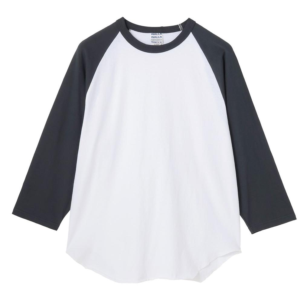  WALLA WALLA SPORT WALLA WALLA SPORT 3/4 Baseball Tee 2-Tone画像1
