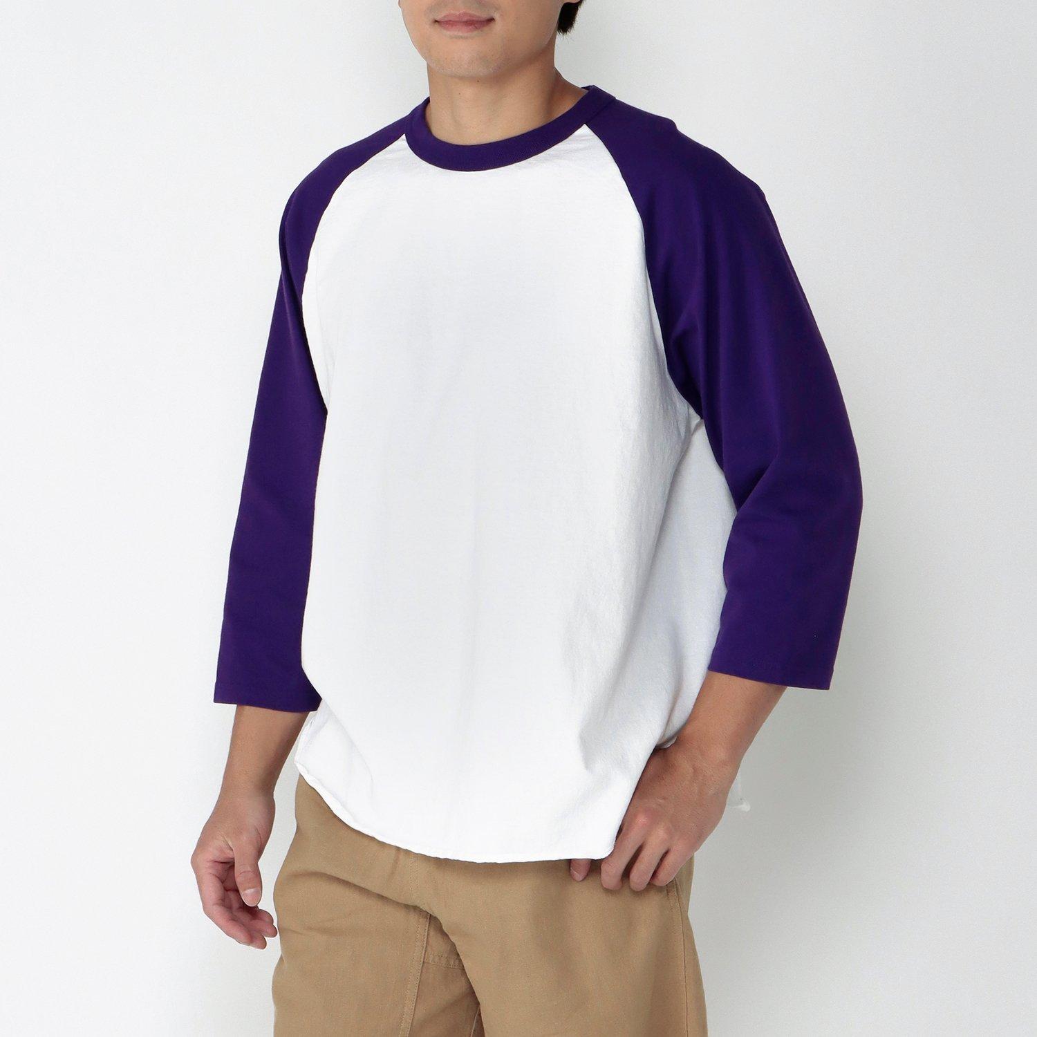 ザ・ストーンローゼズ ラグランロングスリーブ M ホワイト×ネイビー ザ