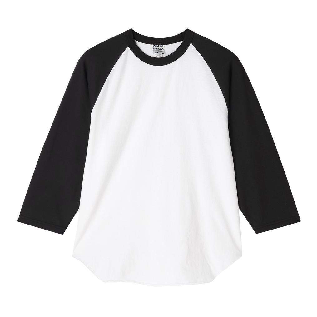 WALLA WALLA SPORT WALLA WALLA SPORTS 3/4 Baseball Tee 2Tone画像1