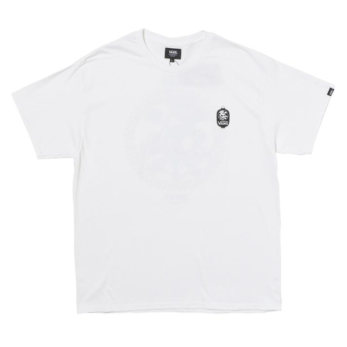 VANS �V���[�g�X���[�u WHITE