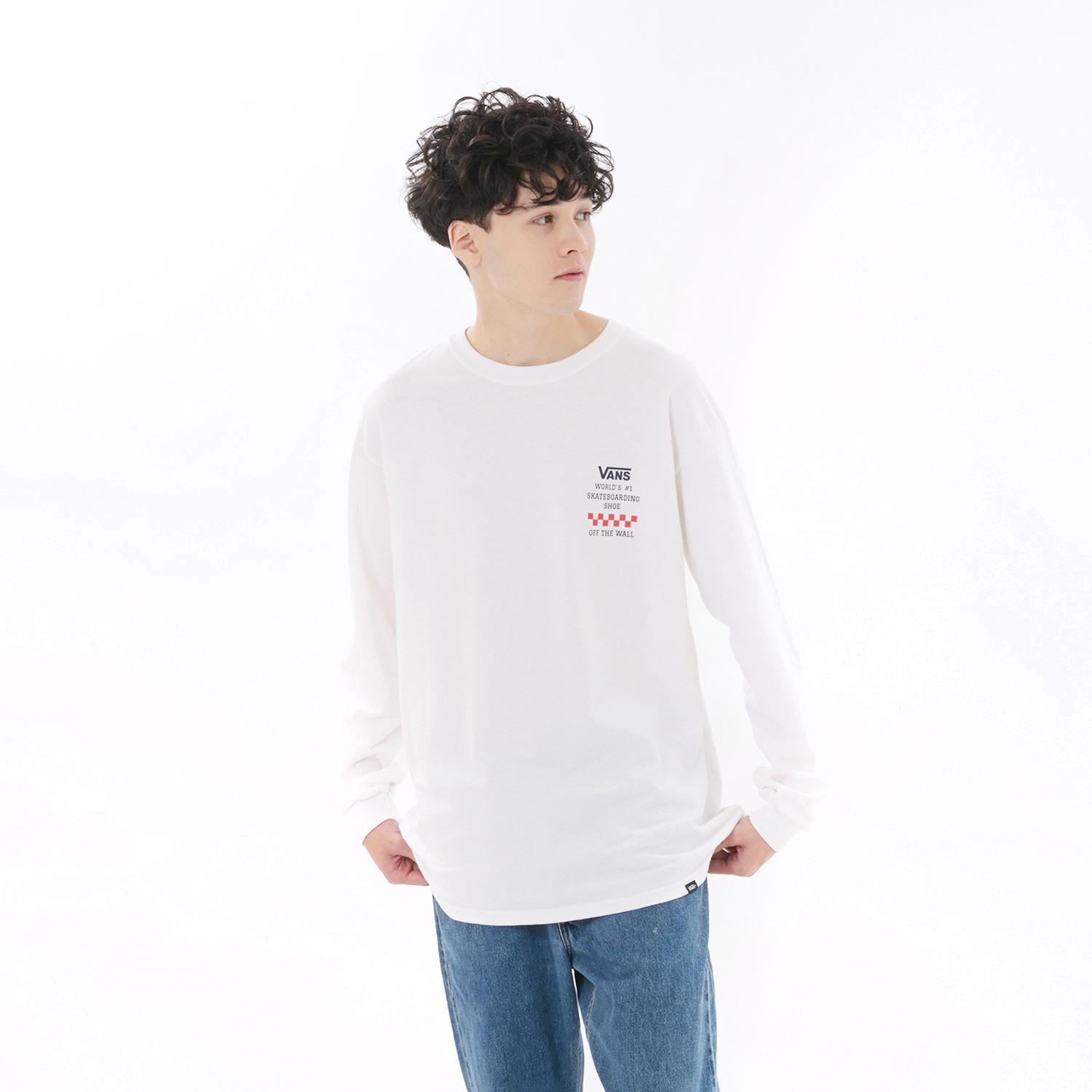国内配送★VANS★M WORLD'S #1 SHOE 長袖T 3色 VANS バンズ Tシャツ 長袖 メンズ マーベル スパイダーマン
