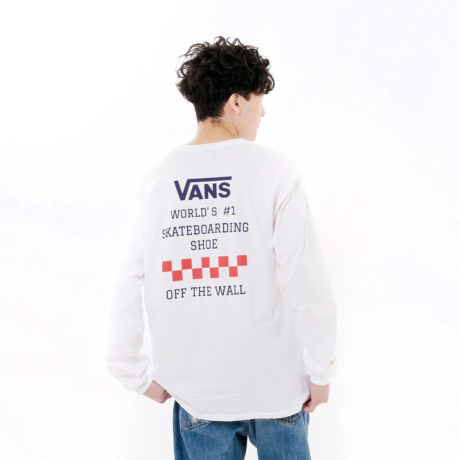 VANS】 ヴァンズ M World N1 Shoe L TEE ロングスリーブ 124C1020300