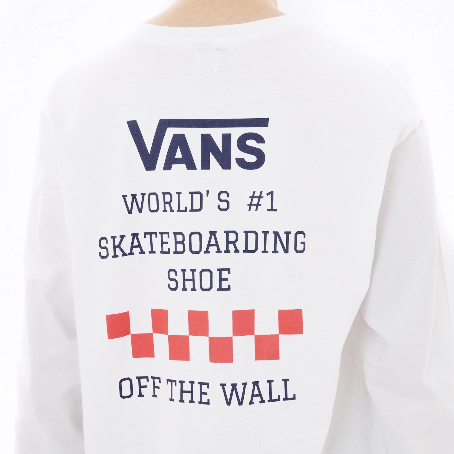 VANS】 ヴァンズ M World N1 Shoe L TEE ロングスリーブ 124C1020300