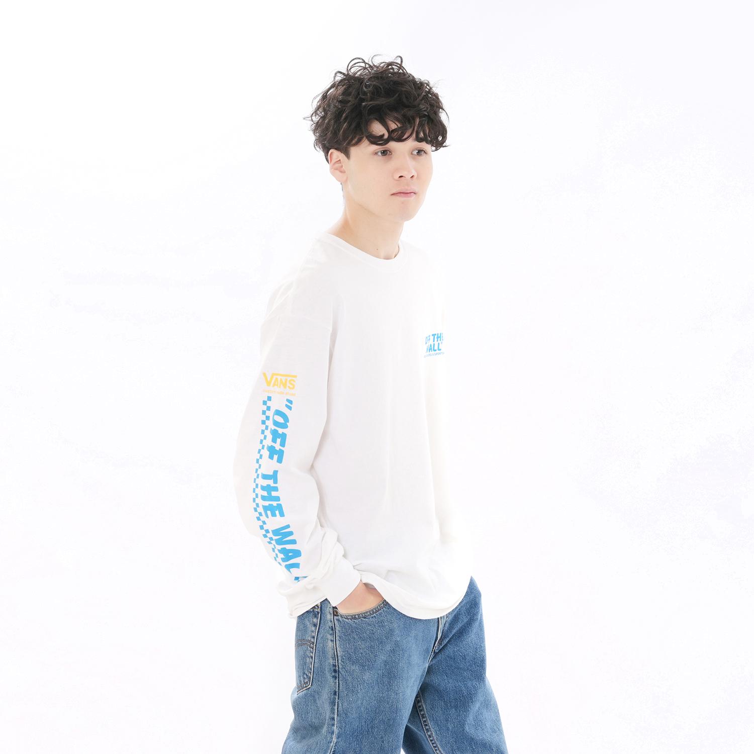 VANS】 ヴァンズ M Off the wall Sleeve L TEE ロングスリーブ