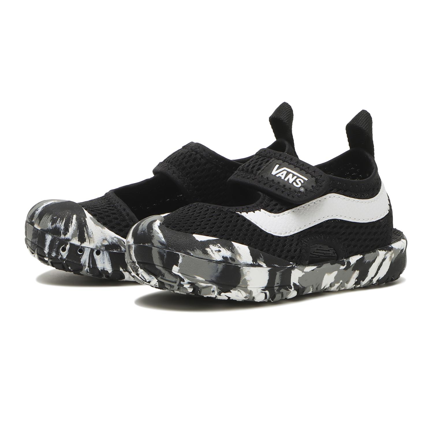 ベビー 【VANS】 ヴァンズ 12-16 RAY AQUA レイアクア V7039 TDL BLACK