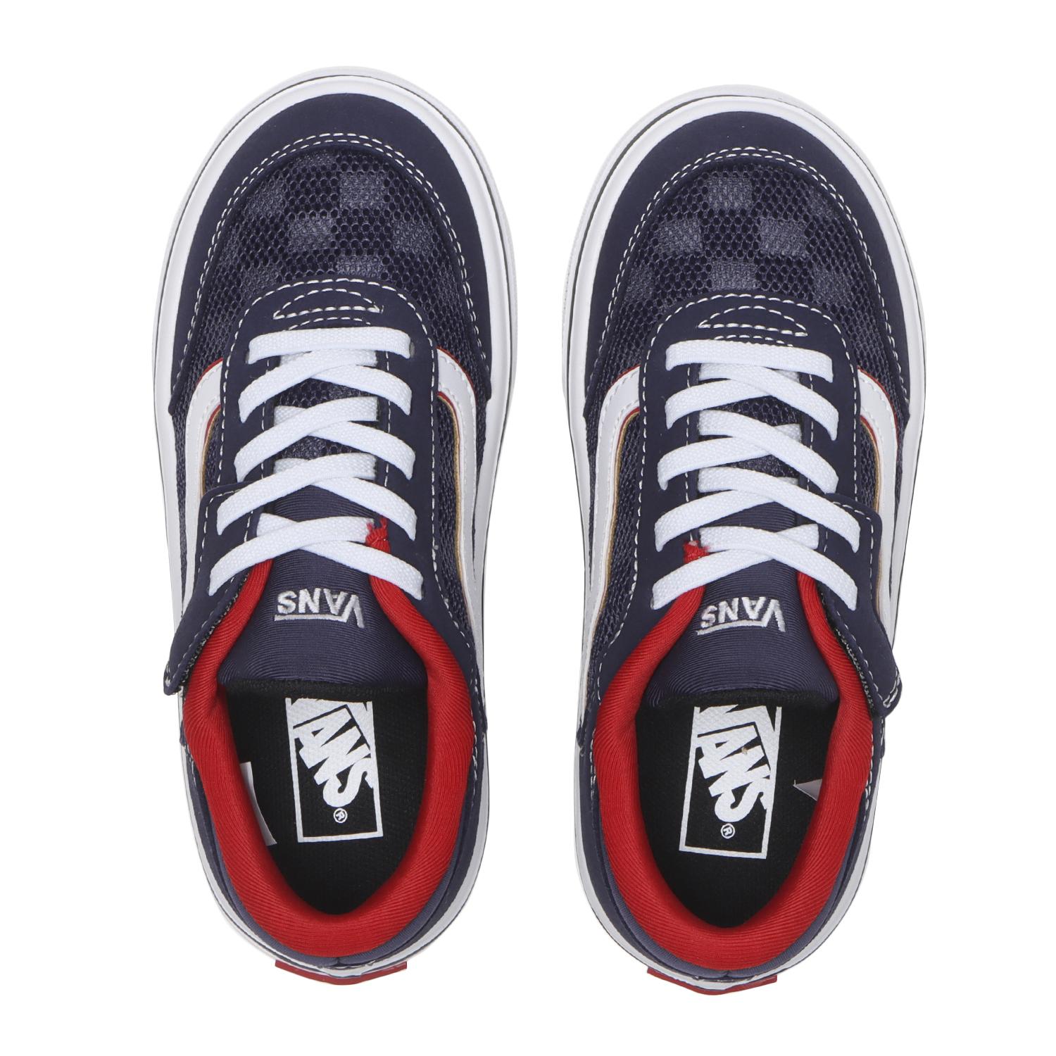 キッズ 【VANS】 ヴァンズ 17-22(H) SCLIPT スクリプト V3854K M.CHK