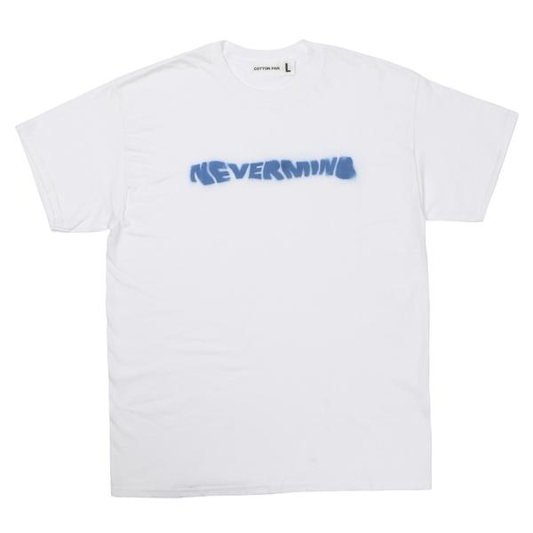 COTTON PAN ネバーマインド SS TEE ホワイト M