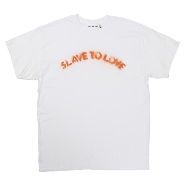 COTTON PAN スレイブ トゥ ラブ SS TEE ホワイト M