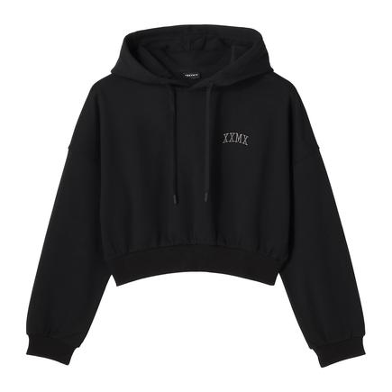 XEXYMIX ウォームコットン クロップド パーカー