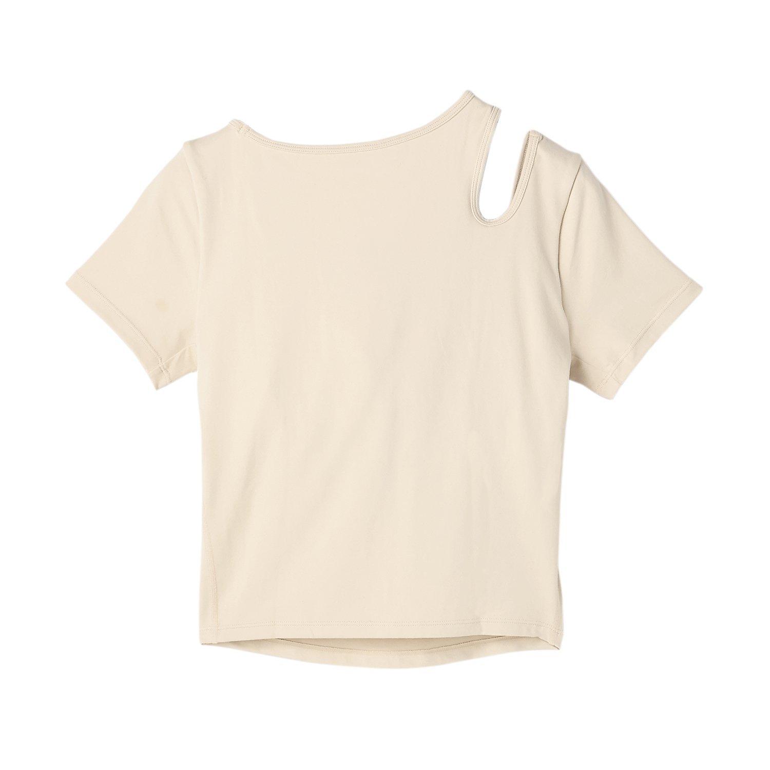 XEXYMIX 【オンライン限定価格】 Cottonlike Cutting S/S Bra Top